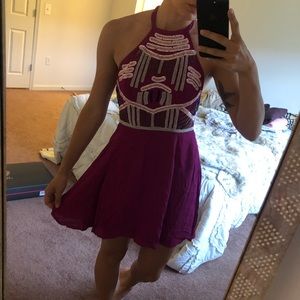 Beaded dress from Revolve